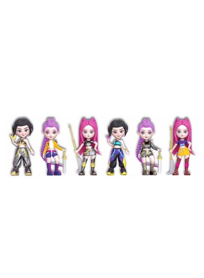 KPop Demon Hunters 4 Inch Mystery Doll Toy – Single Assorted Surprise Action Figure with Stylish Outfit and Accessories for Kids Collecting and Fun Unboxing Play